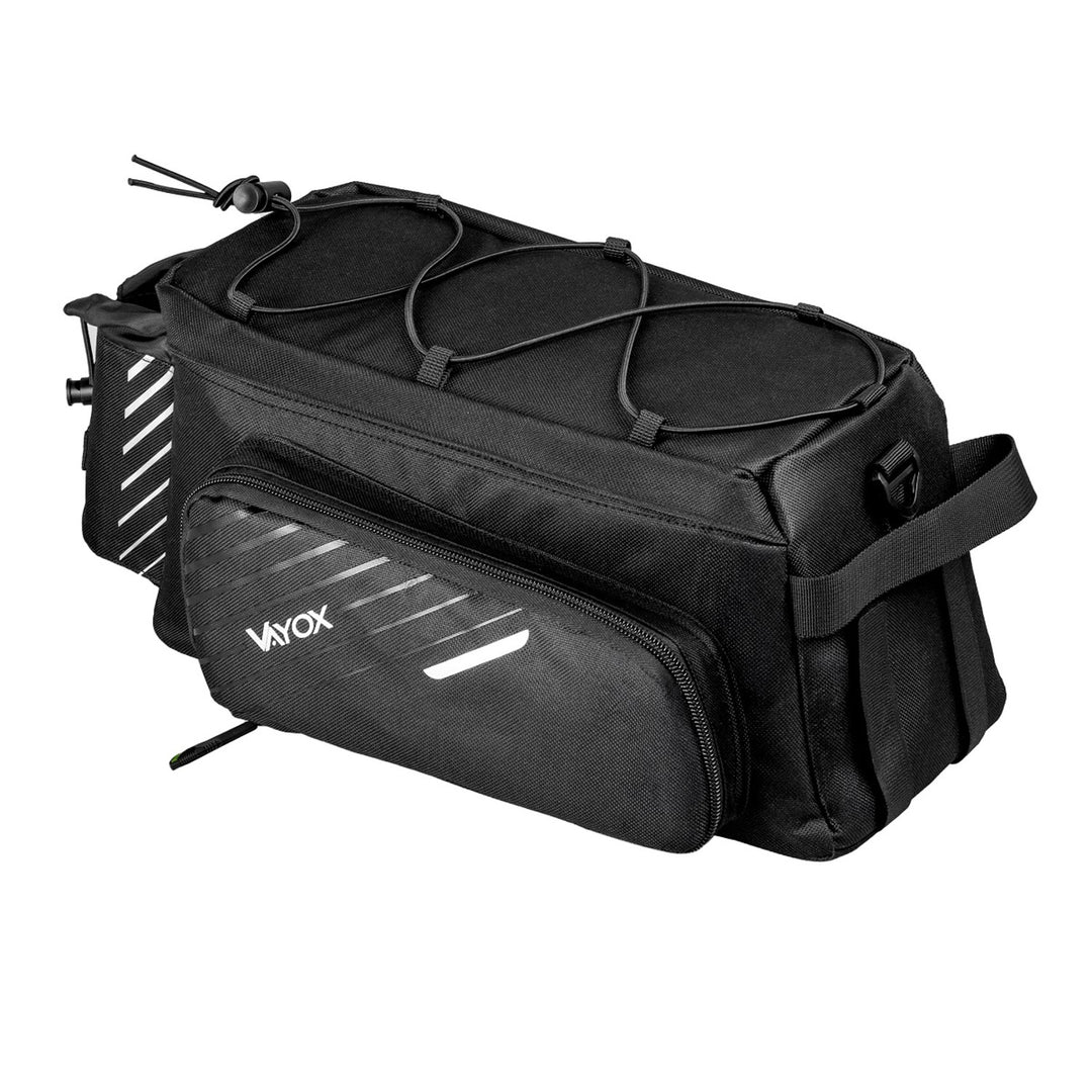 Tasche, Fahrradtasche für den Gepäckträger, hinten, Fassungsvermögen 12 l, wasserdicht, Vayox