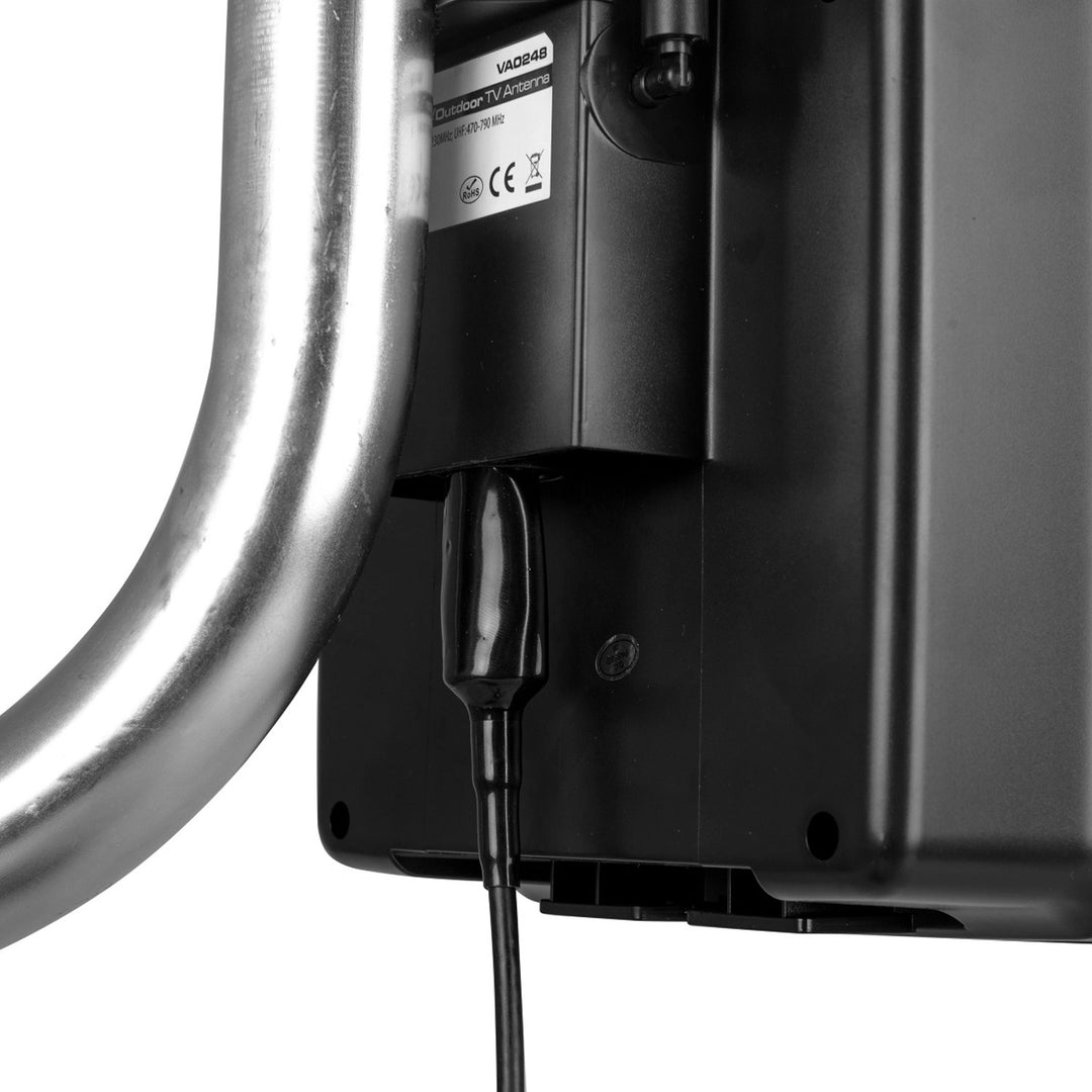 Aktive Antenne, Zimmerantenne, Innenantenne, Außenantenne, DVB-T2, terrestrisches 4K-Fernsehen, Vayox