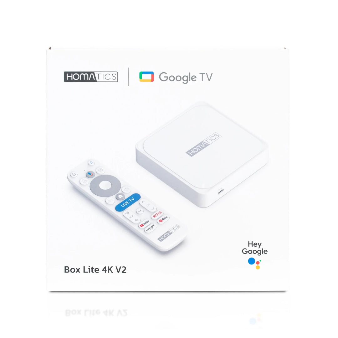 Multimedia-Player Homatics Box Lite 4K V2 mit Google TV