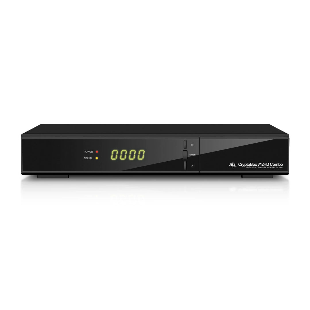 AB CryptoBox 742HD Combo DVB-T2/S2/C Full HD-Empfänger