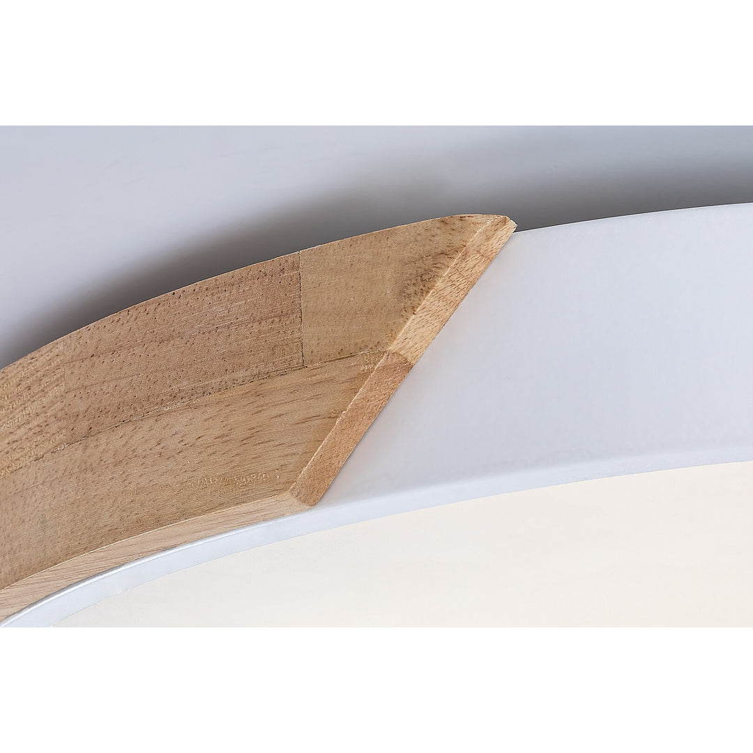 Rabalux Maple2 LED-Deckenleuchte 24 W, IP20, mattweiß, 3000 K, 71417