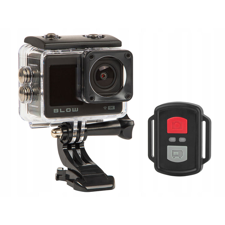 Pro4U 5K Blow Action-Kamera, 5K-Ultra-HD-Auflösung, 20 Megapixel, 160°-Weitwinkelobjektiv, wasserdicht, Fernbedienung, 78-568#