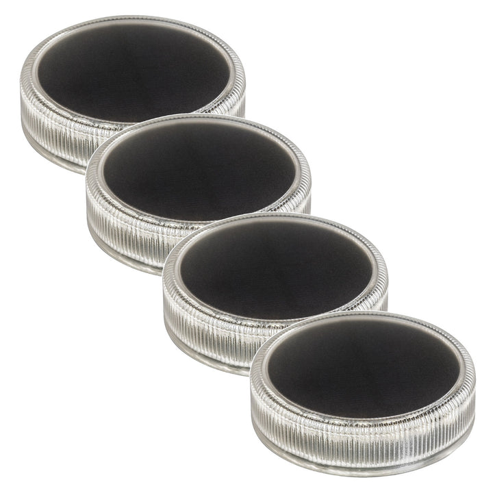 Trillo LED-Solarlampe 0,3 W, Dämmerungssensor, transparent, IP65, K 4000, 77175, 4 Stück