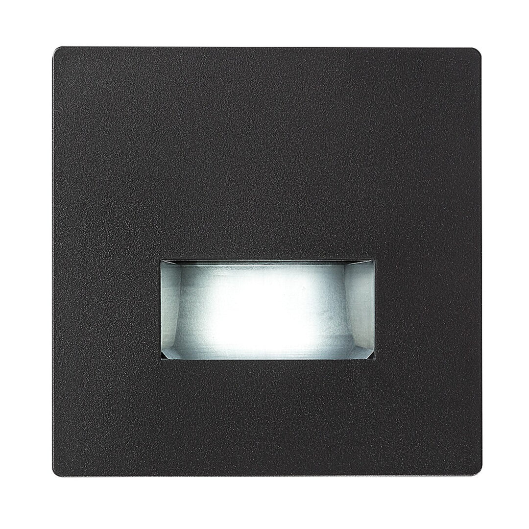 Lunca LED-Lampe 1 W, IP20, schwarz, einstellbare Lichtfarbe 3000, 4500, 6500 K, 77195, 2 Stück