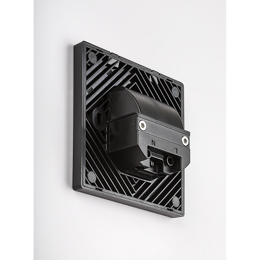 Lunca LED-Lampe 1 W, IP20, schwarz, einstellbare Lichtfarbe 3000, 4500, 6500 K, 77195, 2 Stück