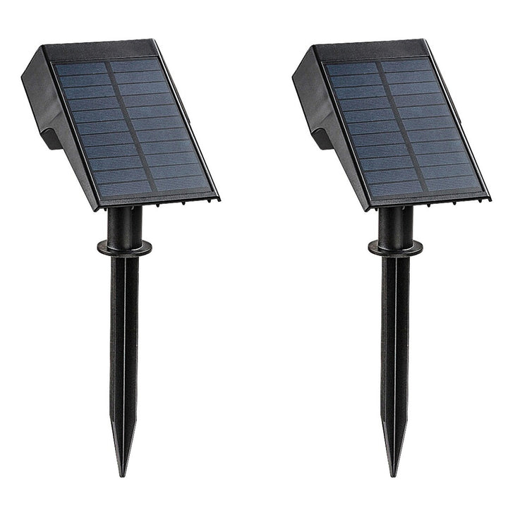 Rabalux Nantes Solarlampe, 50 LM, IP65, schwarz, LED 0,5 W, 77088, 2 Stück