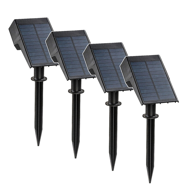 Rabalux Nantes Solarlampe, 50 LM, IP65, schwarz, LED 0,5 W, 77088, 4 Stück