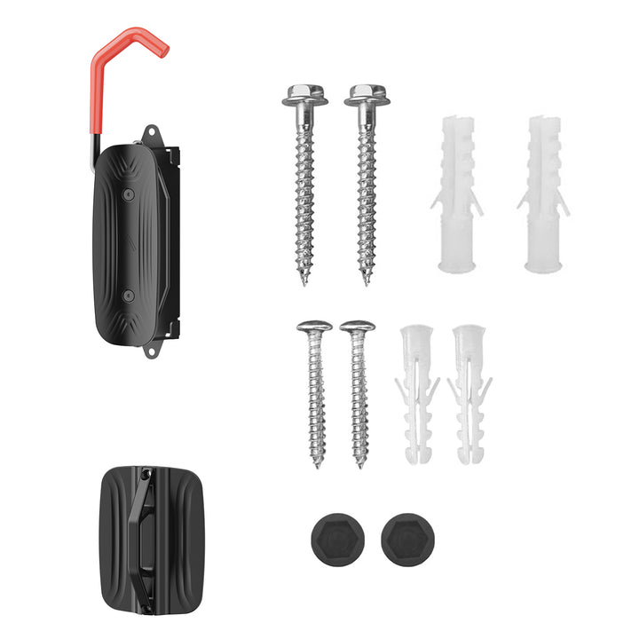 Maclean Wand-Fahrradhalter, max. 30 kg, MC-998, 4 Stück