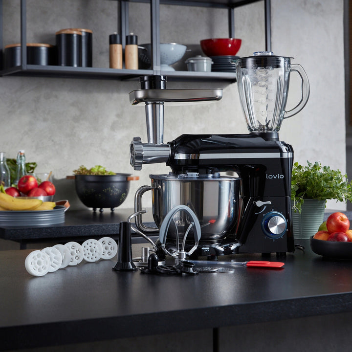 Planetenrührer Lovio ChefAssistant Plus, schwarz, LVSTM02PBK