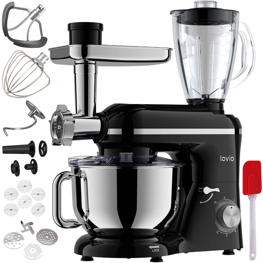Planetenrührer Lovio ChefAssistant Plus, schwarz, LVSTM02PBK