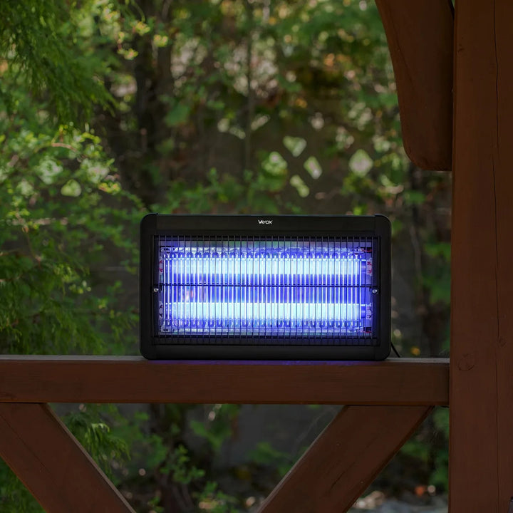 Insektenvernichtungslampe gegen Mücken, Fliegen und Motten, elektrische Falle, UV, 20 W, Vayox