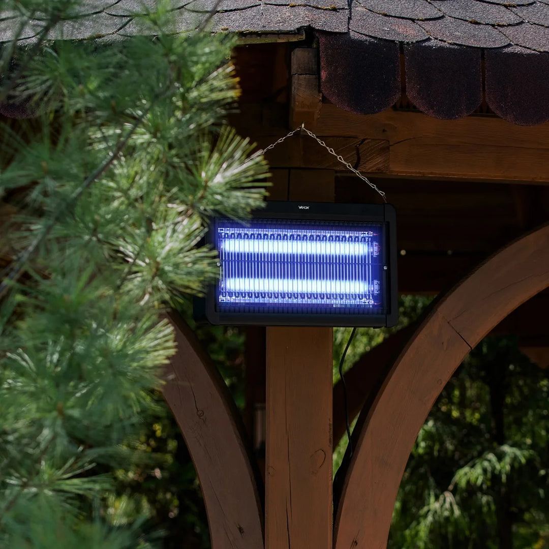 Insektenvernichtungslampe gegen Mücken, Fliegen und Motten, elektrische Falle, UV, 20 W, Vayox