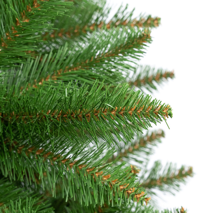 Premium-Fichten-Weihnachtsbaum am Stamm, 180 cm, dicht und naturgetreu, Damich