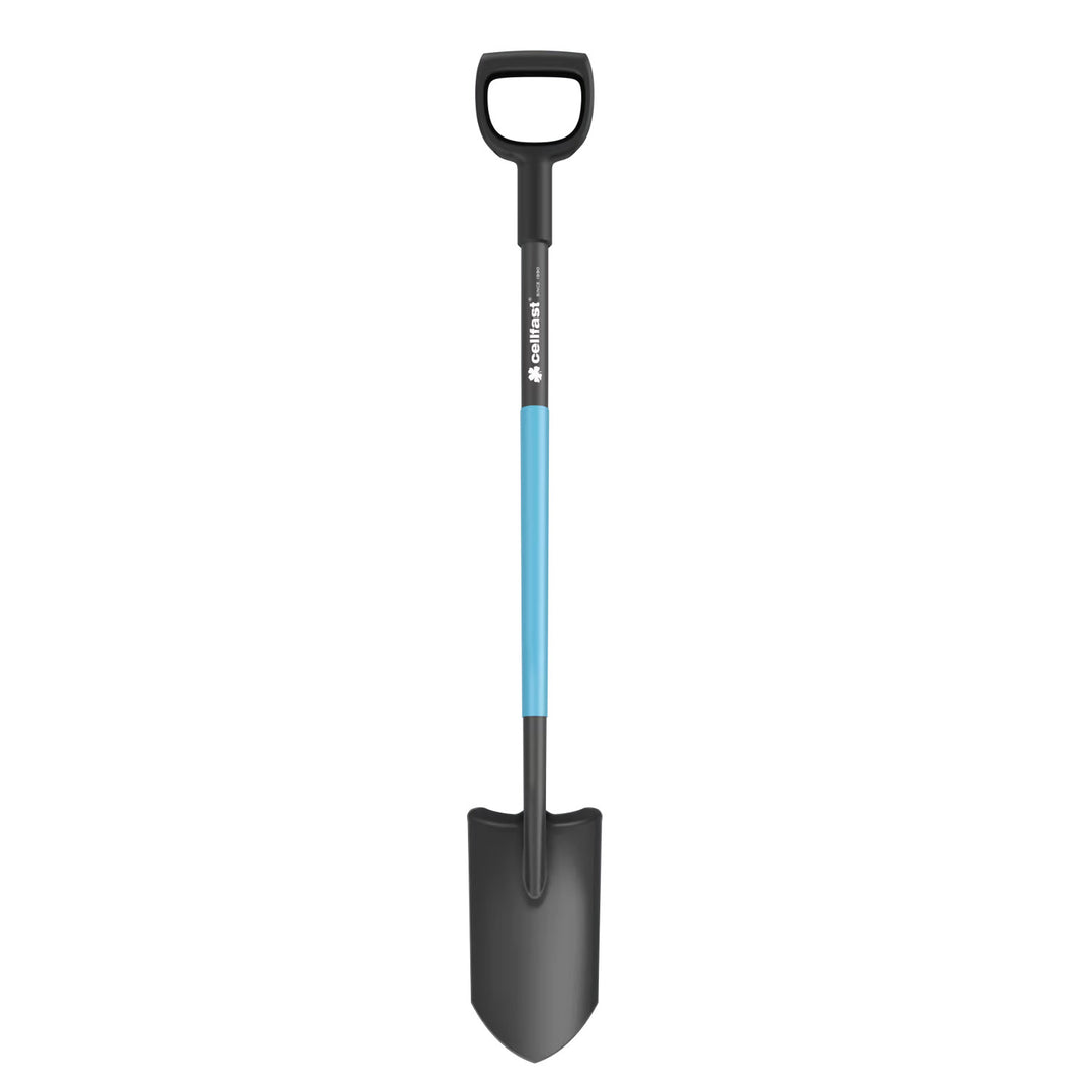 Baumschul- und Entwässerungsspaten CELLPRO + Gabel ENERGO + Universal-Metallrechen CELLPRO, Cellfast