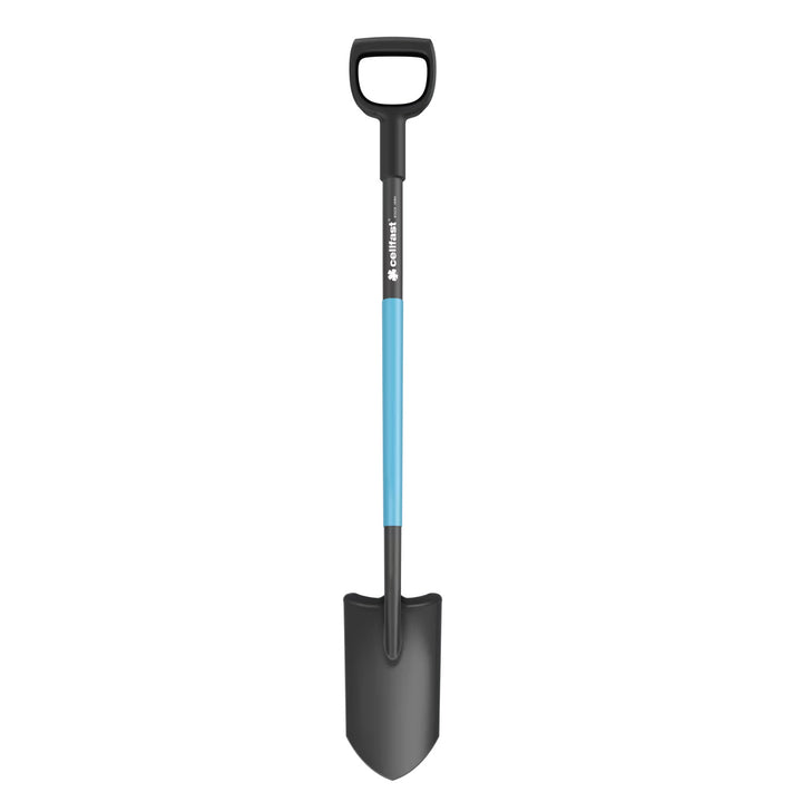 Baumschul- und Entwässerungsspaten CELLPRO + Gabel ENERGO + Universal-Metallrechen CELLPRO, Cellfast