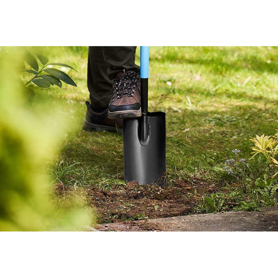 Baumschul- und Entwässerungsspaten CELLPRO + Gabel ENERGO + Universal-Metallrechen CELLPRO, Cellfast