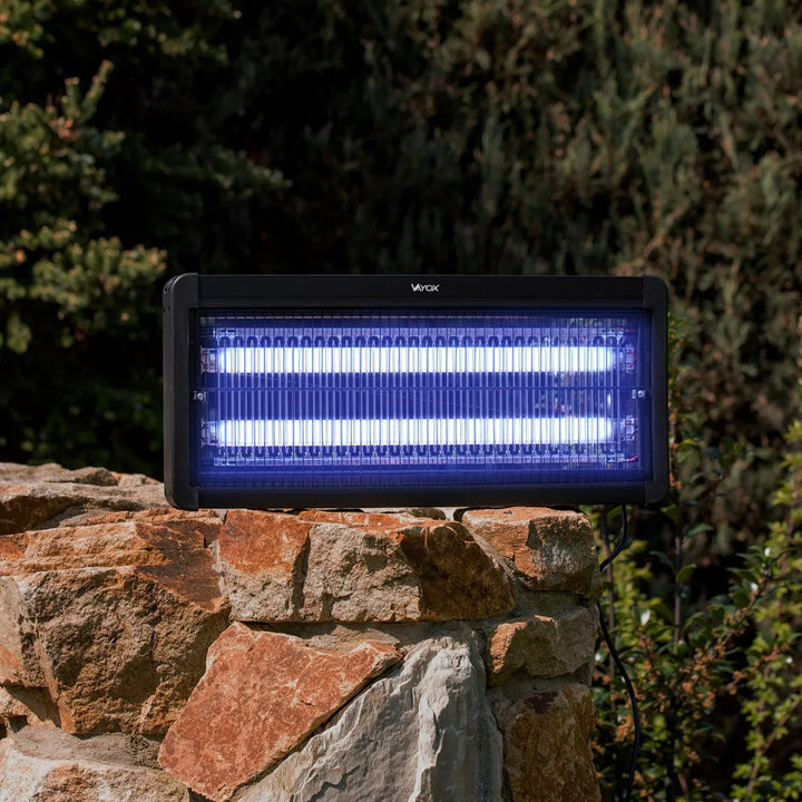 Insektenvernichter gegen Mücken, Fliegen und Motten, elektrische Falle, UV, 20 W, Vayox, 2 Stück