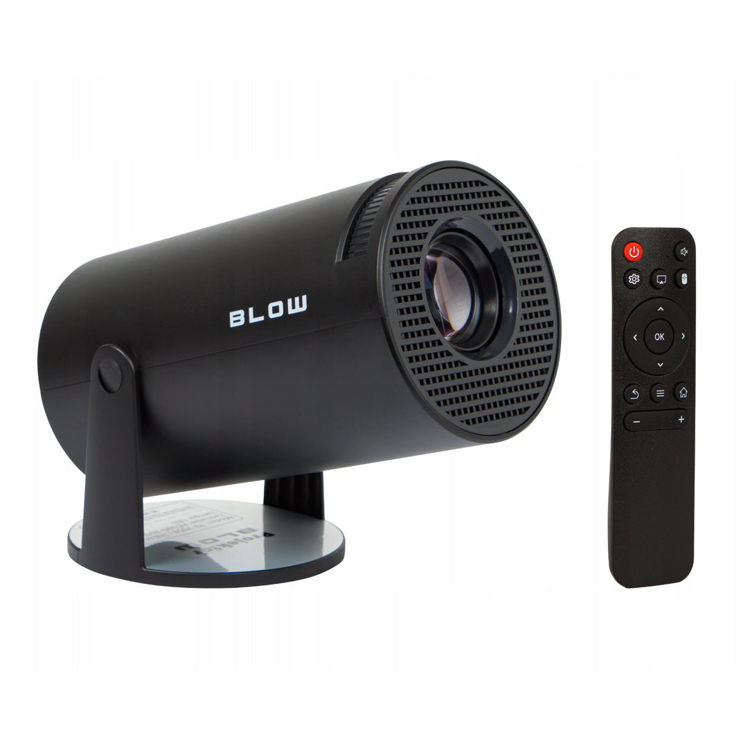 Tragbarer Projektor „Blow“, Android TV, integrierter 3-W-Lautsprecher, Auflösung 720p und 4K-Dekodierung, klares und lebendiges Bild, 79-705#