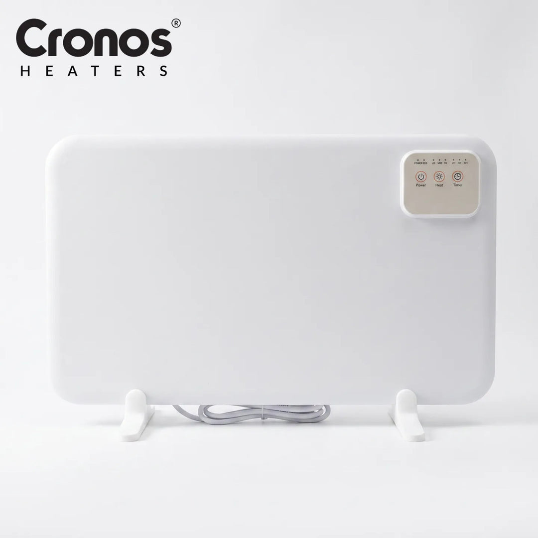 Cronos Infrarot-Heizplatte für unter dem Schreibtisch, Leistung 120 W, Timer, 3 Leistungsstufen, DCH-150