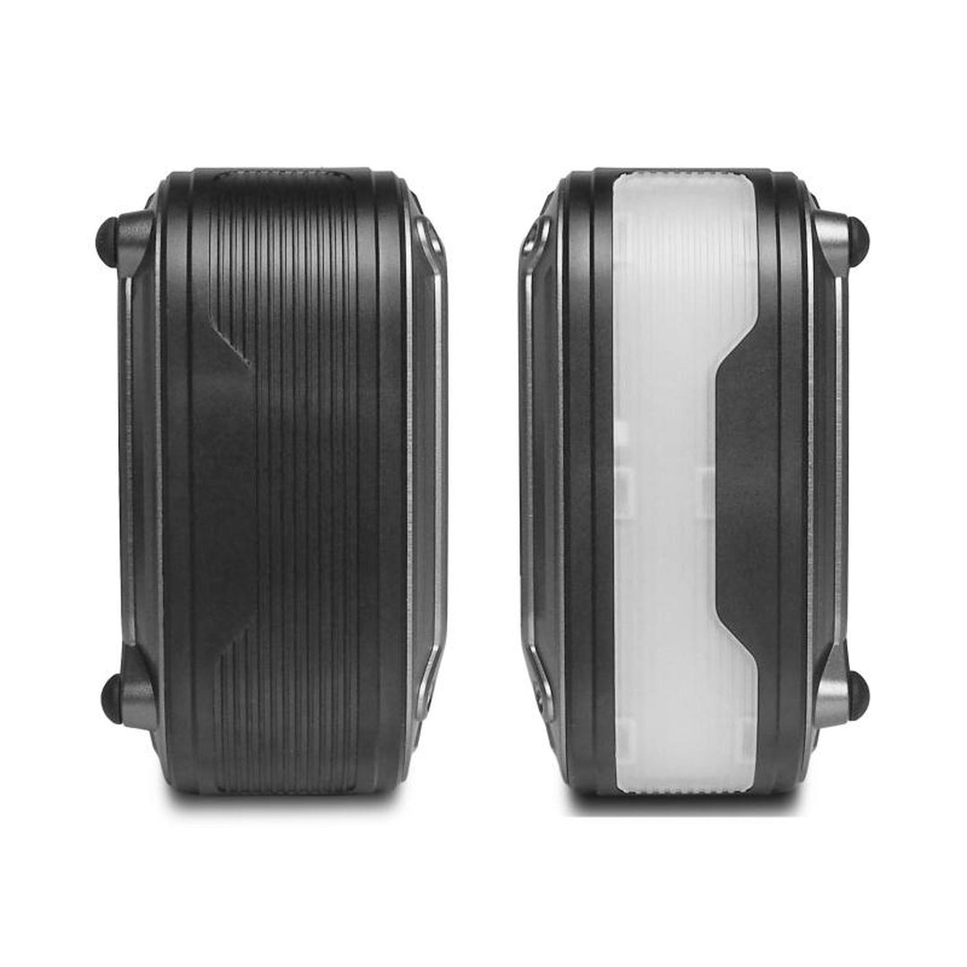 LTC-Starthilfe, 12.000 mAh, mit Kompressor, Taschenlampe und Powerbank, LCD-Display, Leistung 65 W, Kabel und Tragetasche im Lieferumfang enthalten, LXJS120