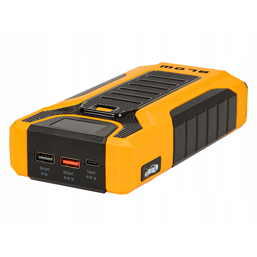 Jump Starter Blow, mit Powerbank- und Taschenlampenfunktion, Stromstärke: 600 A zum Starten, 1000 A Spitzenstrom, Kapazität 30.000 mAh, 81-203#