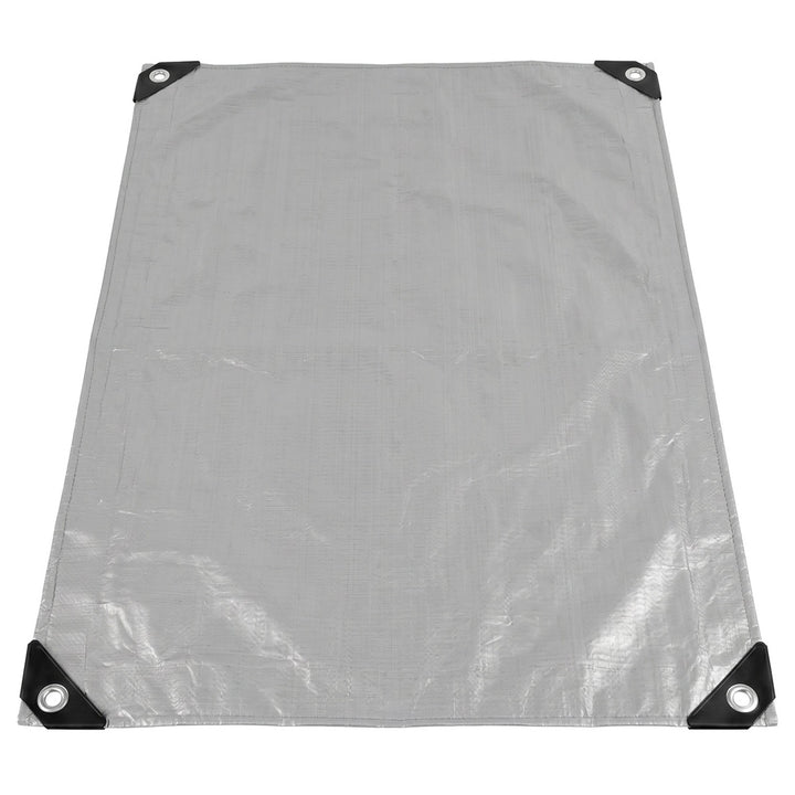 Silberne Plane 120 g, 4 x 6 m, VA0476, wasserdicht, Vayox