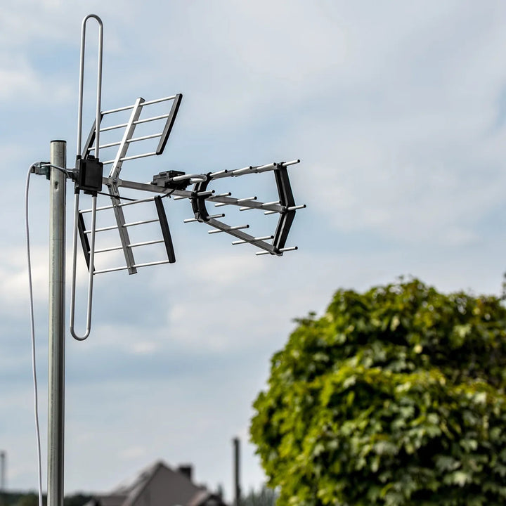 DVB-T/T2-Richtantenne VA900 COMBO mit LTE-Filter, aus Aluminium, Vayox