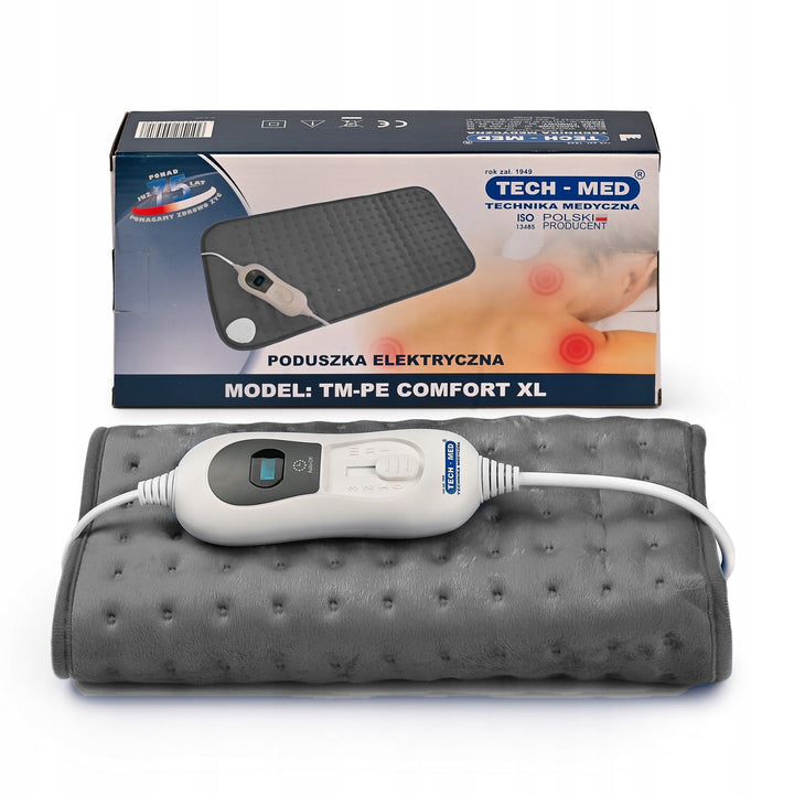 Elektrisches Heizkissen, 3 Heizstufen, 30 x 60 cm, Leistung 100 W, TM-PE COMFORT XL, Tech-Med