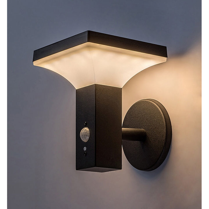 Rabalux-Leuchte, Wandleuchte, für den Außenbereich, solarbetrieben, IP44, 4-W-LED, Geleen, 2 Stück
