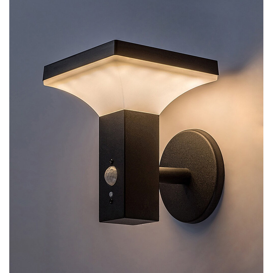 Rabalux-Leuchte, Wandleuchte, für den Außenbereich, solarbetrieben, IP44, 4-W-LED, Geleen, 4 Stück