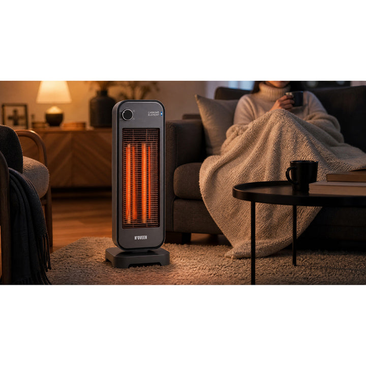 Strahlungsheizkörper, Infrarot, 900 W, 2 Heizstufen, Noveen