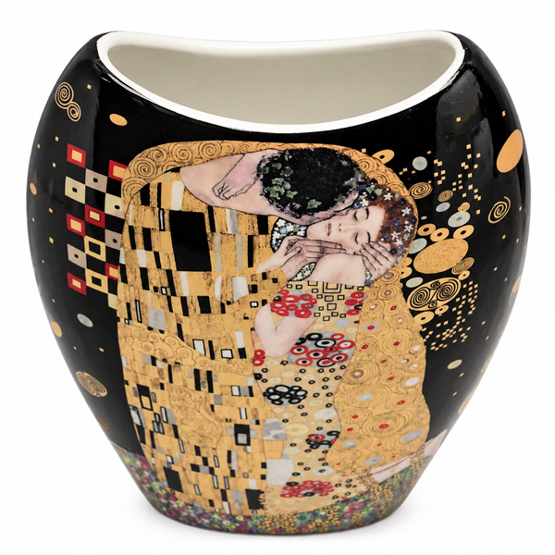 Porzellanvase „Der Kuss“ von Gustav Klimt, Queen Isabell