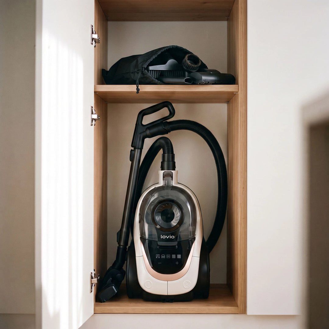 Beutelloser Staubsauger LOVIO VacuuFlex L PRO LVCVC004, 899 W, 3 l, Fernbedienung