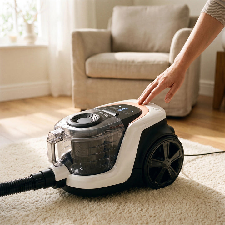 Beutelloser Staubsauger LOVIO VacuuFlex L PRO LVCVC004, 899 W, 3 l, Fernbedienung