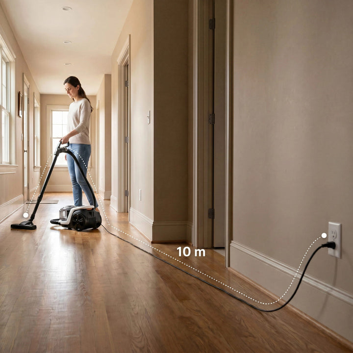 Beutelloser Staubsauger LOVIO VacuuFlex L PRO LVCVC004, 899 W, 3 l, Fernbedienung