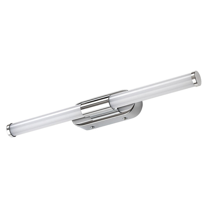 Innenwandleuchte Tenebra, LED 6 W, 730 lm, 4000 K, L 40 cm, IP44, Chrom, 75094