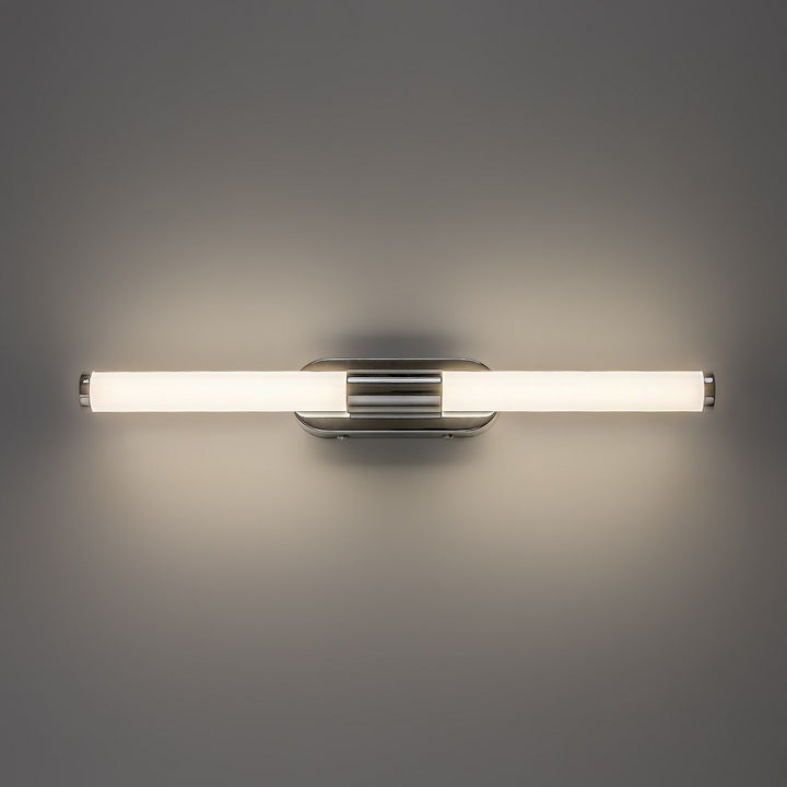 Innenwandleuchte Tenebra, LED 6 W, 730 lm, 4000 K, L 40 cm, IP44, Chrom, 75094