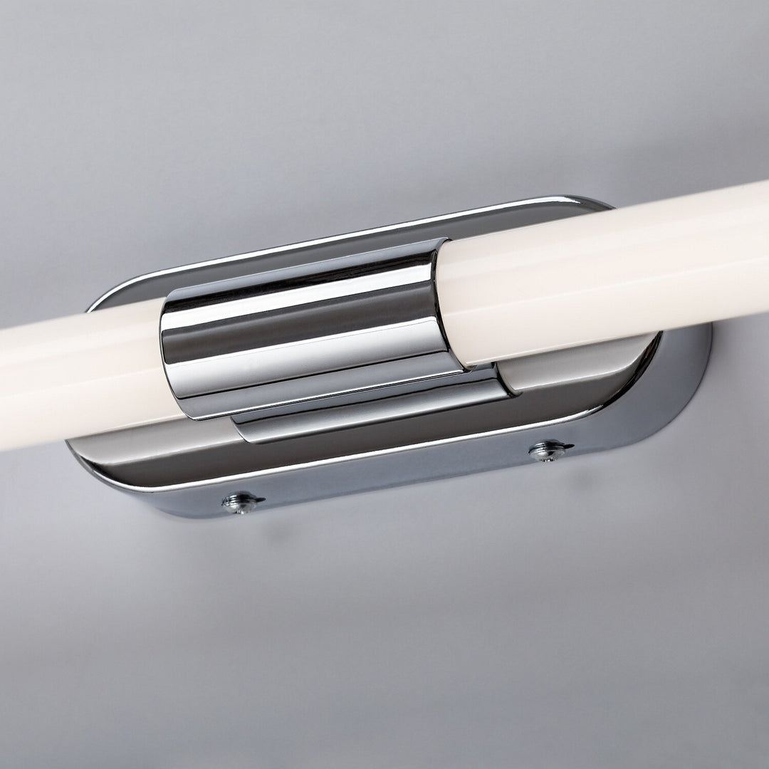 Innenwandleuchte Tenebra, LED 8 W, 1000 lm, 4000 K, L 60 cm, IP44, Chrom, 75095