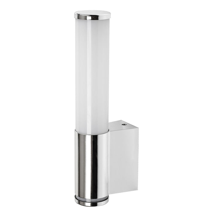 Innenwandleuchte Tenero, LED 6 W, 4000 K, 600 lm, H 29 cm, Chrom, IP44, 75100