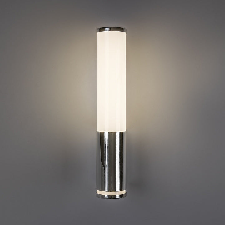Innenwandleuchte Tenero, LED 6 W, 4000 K, 600 lm, H 29 cm, Chrom, IP44, 75100