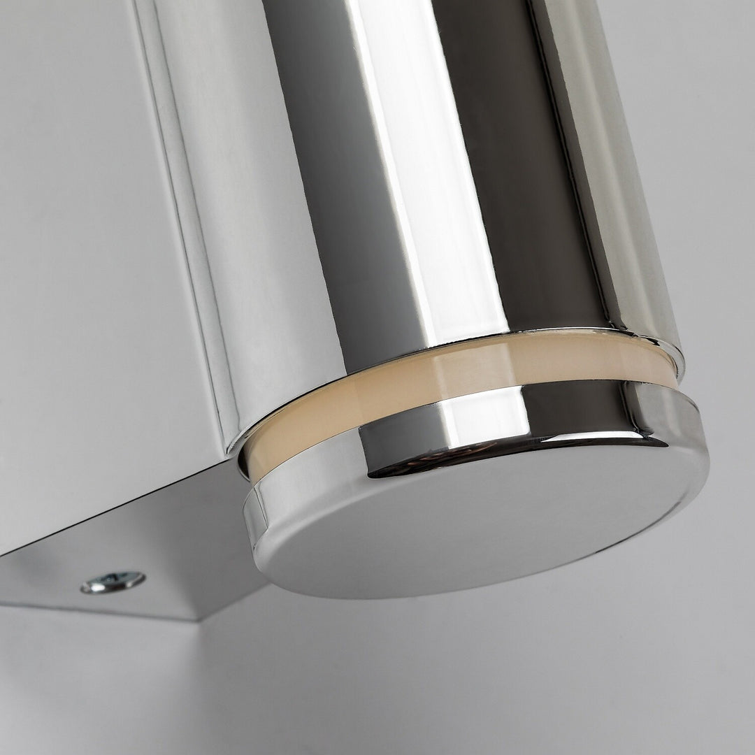 Innenwandleuchte Tenero, LED 6 W, 4000 K, 600 lm, H 29 cm, Chrom, IP44, 75100