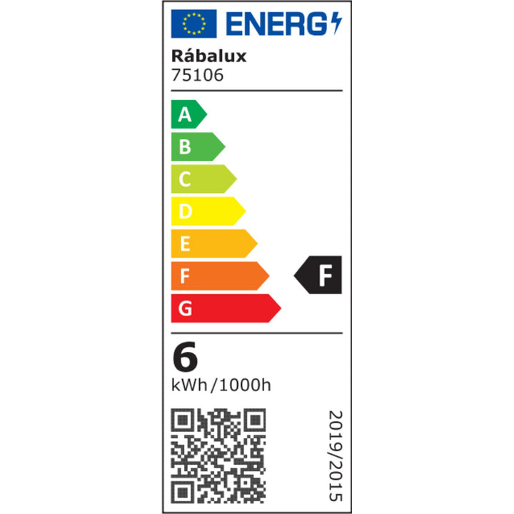 Badezimmer-Wandleuchte, Calyn, LED 6 W, 4000 K, 530 lm, H 29 cm, goldfarben, IP44, 75106