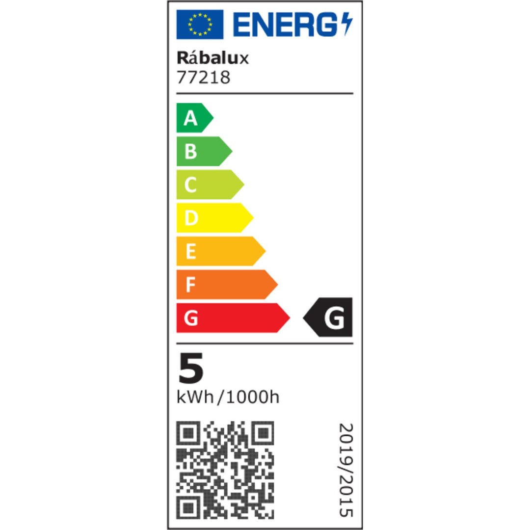Außenwandleuchte, Virna, LED 5 W, 420 lm, Farbtemperatur 2700, 4000, 6500 K, IP54, schwarz, 77218