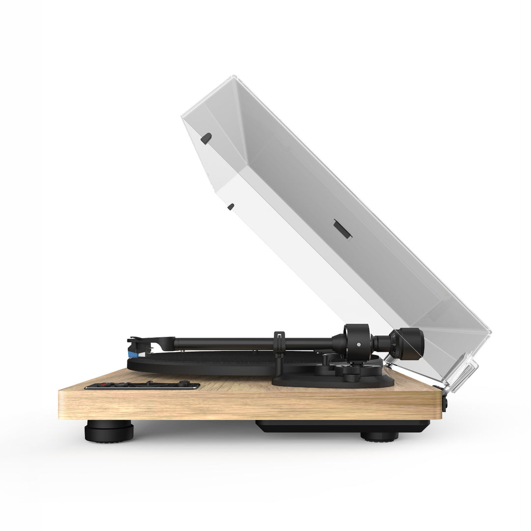 Blaupunkt Automatik-Plattenspieler, BT, USB, Audio-Technica-Tonabnehmer, für 7"- und 12"-Platten, Varsovia AT100BT