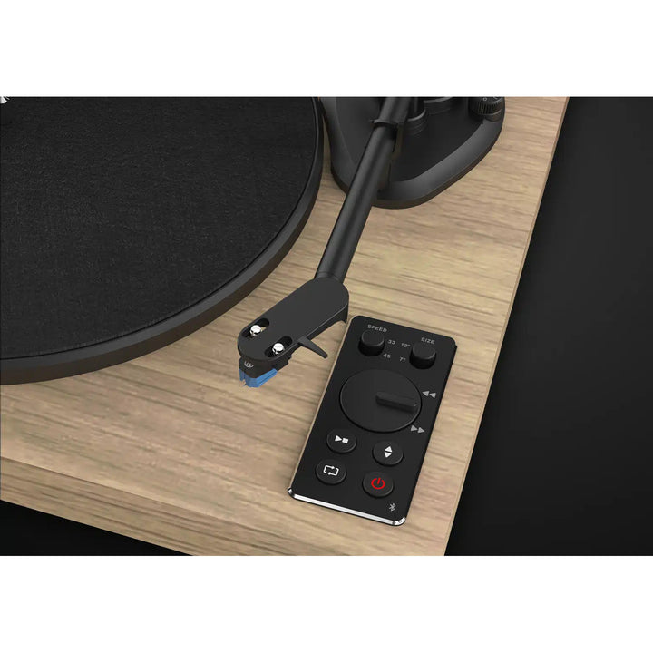 Blaupunkt Automatik-Plattenspieler, BT, USB, Audio-Technica-Tonabnehmer, für 7"- und 12"-Platten, Varsovia AT100BT