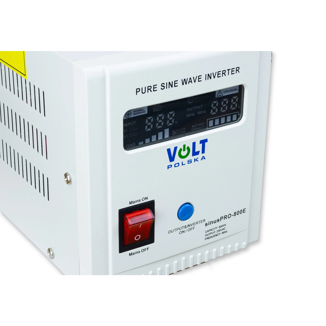 Notstromversorgung Sinus Pro 800 E, 12/230 V, Dauerleistung 500 W, Gesamtleistung 800 VA, 3SP080012E