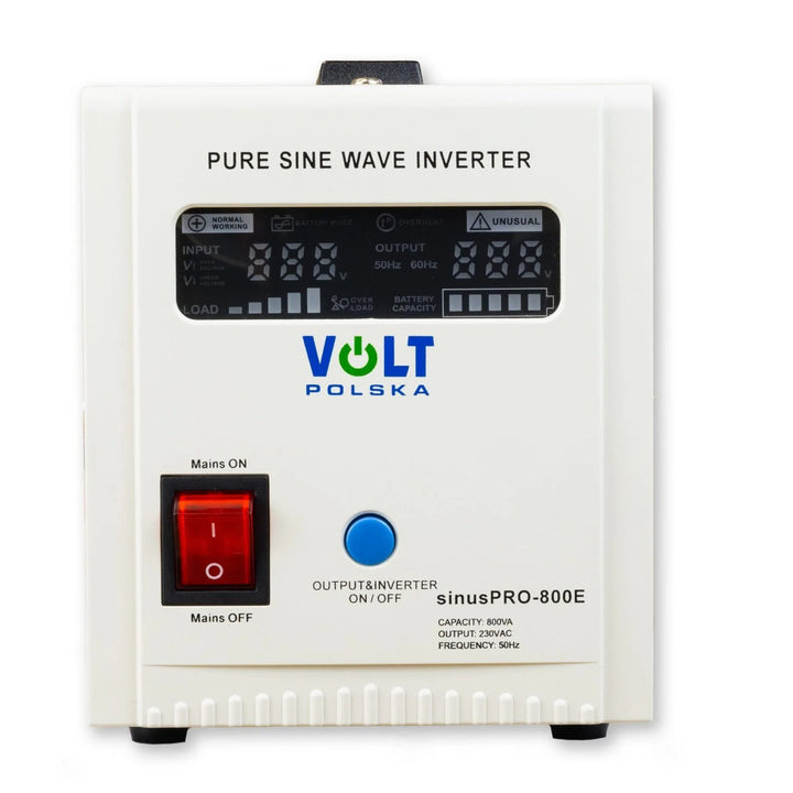 Notstromversorgung Sinus Pro 800 E, 12/230 V, Dauerleistung 500 W, Gesamtleistung 800 VA, 3SP080012E