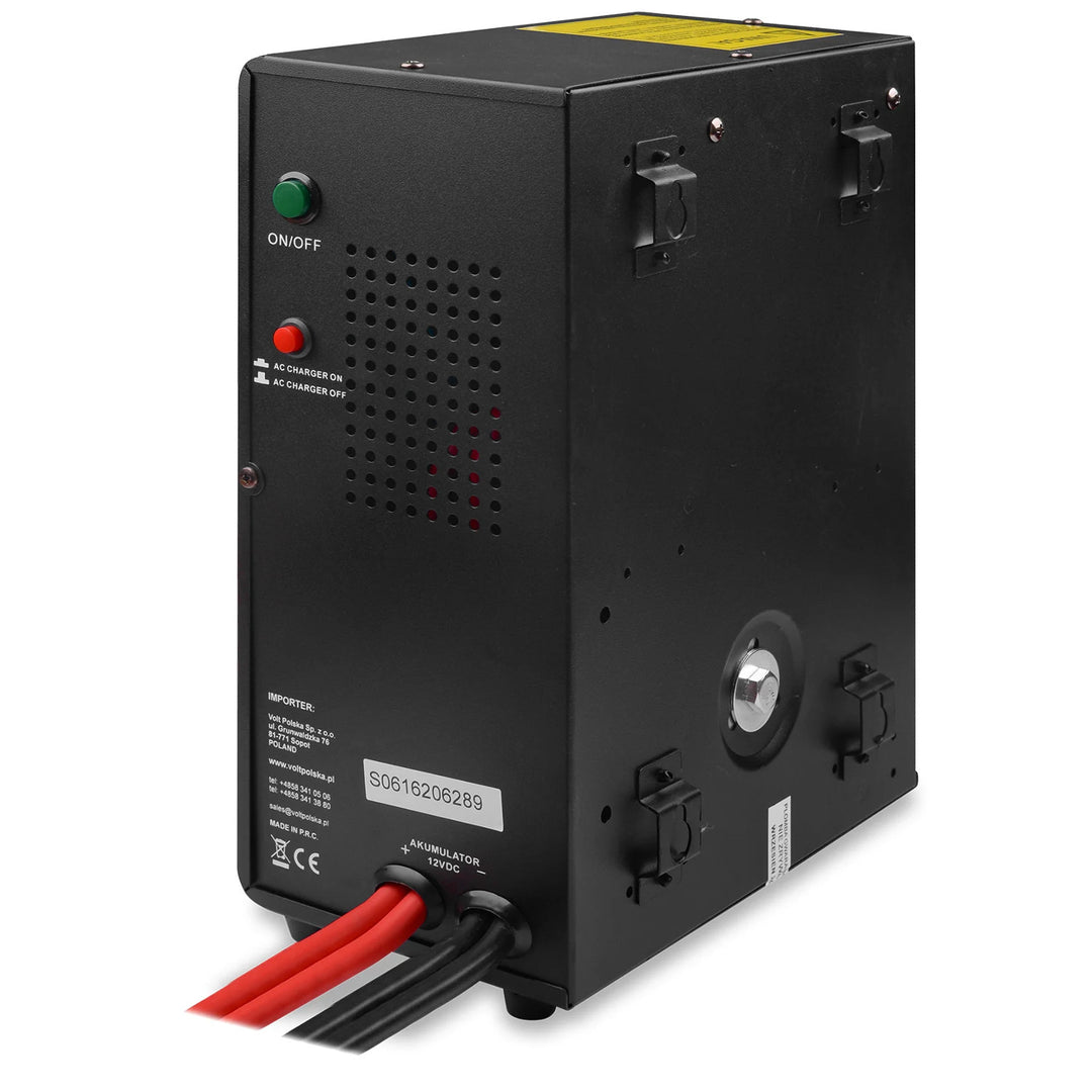 Notstromversorgung Sinus Pro 1000 W, 12/230 V, Dauerleistung 700 W, Gesamtleistung 1000 VA, 3SP100012W