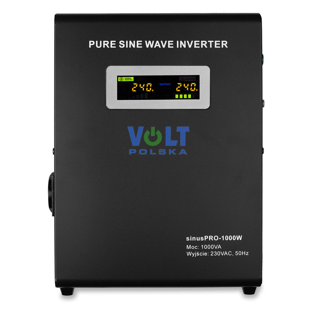 Notstromversorgung Sinus Pro 1000 W, 12/230 V, Dauerleistung 700 W, Gesamtleistung 1000 VA, 3SP100012W