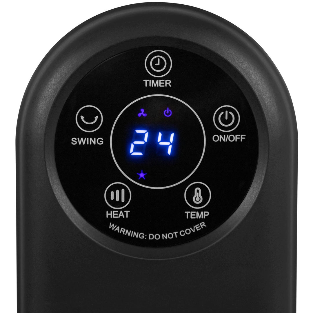 Blow-Heizgerät, Leistung 2000 W, 3 Betriebsstufen, Temperaturregelung, Timer, Fernbedienung, 44-905#